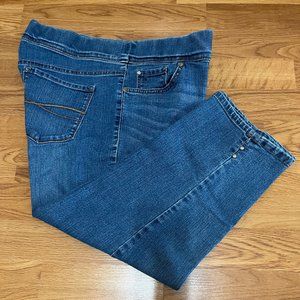 Womens Denim Capris